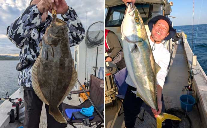 関西エリアの【船釣り特選釣果】ジギング船で11.6kg特大ブリ＆70cm大ダイ続々浮上！