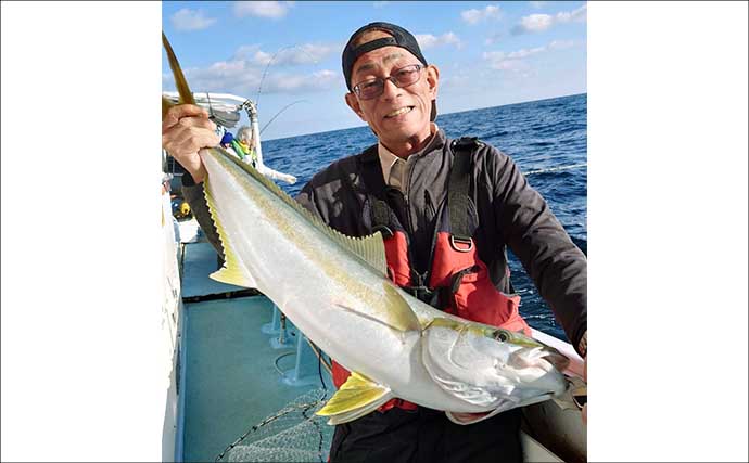 【沖釣り釣果速報】芦屋沖の落とし込み釣りで100cmヒラマサ浮上！船中青物57匹の爆発劇（福岡）