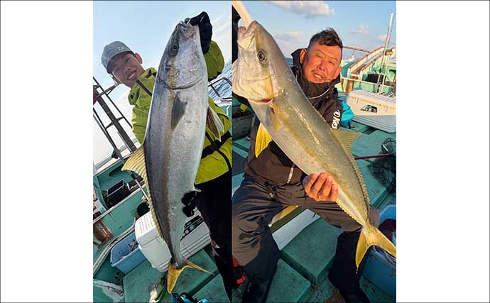 【沖釣り釣果速報】芦屋沖の落とし込み釣りで100cmヒラマサ浮上！船中青物57匹の爆発劇（福岡）
