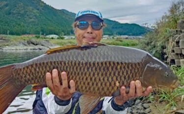 「ノベザオ一本で巨ゴイとガチンコ勝負！」豪快ファイトで76cmを手中【…