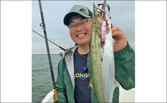 伊勢湾キャスティングゲームでマゴチ＆サワラの2大ターゲット制覇！【三重】潮変わりに連発