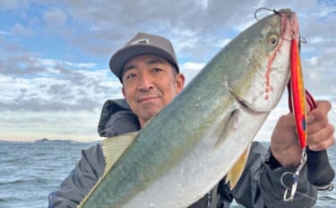 「ジグローテーションが決め手！」伊勢湾ジギングでワラサ連打【愛知】指5…