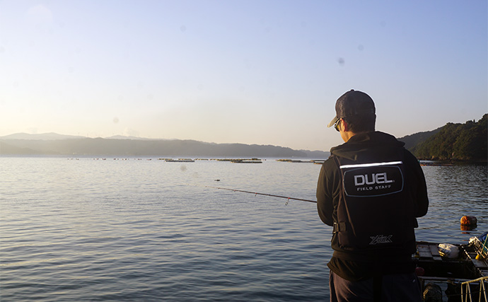 「まさにエギングパラダイス！」DUELのエギ4種を駆使して良型アオリイカ捕獲成功【天草】