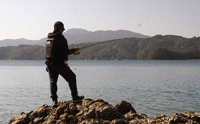 「まさにエギングパラダイス！」DUELのエギ4種を駆使して良型アオリイカ捕獲成功【天草】