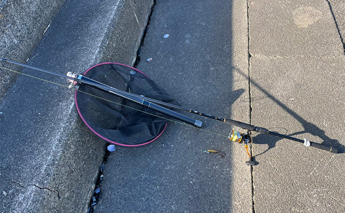 木曽川河口のルアーマゴチ釣りで43cm本命をキャッチ！ 年末までは楽しめそうか