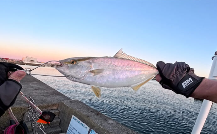 「125gのルアーでも底取り不可？」 激流ポイントでショアジギングに挑戦