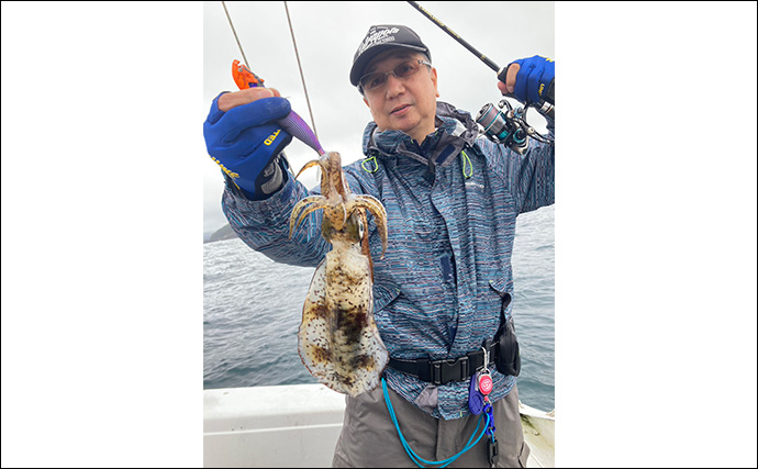 五ヶ所湾ボートエギング大会に参戦【三重】ウネリに苦戦も優勝者はアオリ11杯