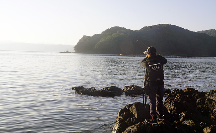 「まさにエギングパラダイス！」DUELのエギ4種を駆使して良型アオリイカ捕獲成功【天草】