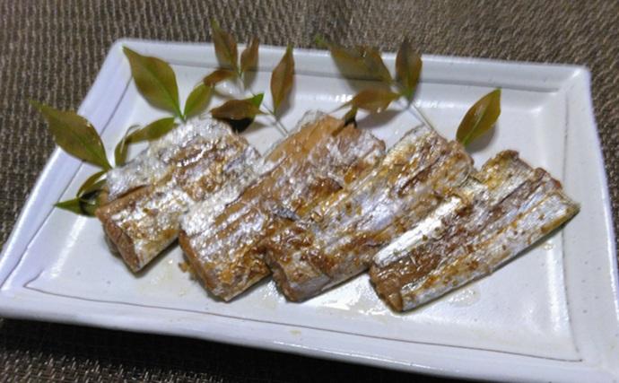 釣ったタチウオで作る「圧力鍋活用」レシピ：小太刀の生姜煮　放置プレイでOK