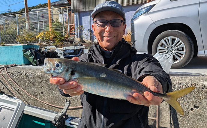 那智勝浦の天びん五目釣りで季節外れのウメイロが連発【和歌山】多彩な美味魚が続々