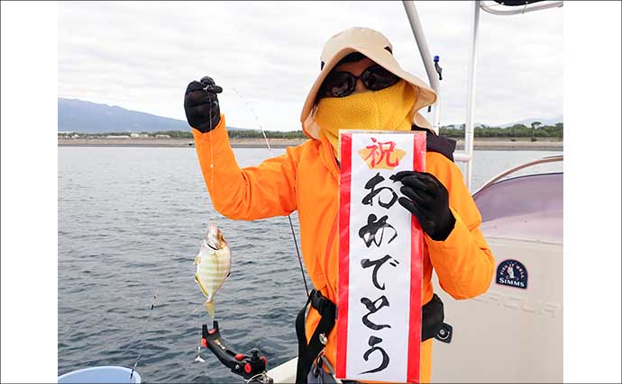 沼津沖ボート釣りでシロアマダイを狙う【静岡】 置き竿にアタリ連発の不思議