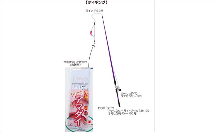沼津沖ボート釣りでシロアマダイを狙う【静岡】 置き竿にアタリ連発の不思議