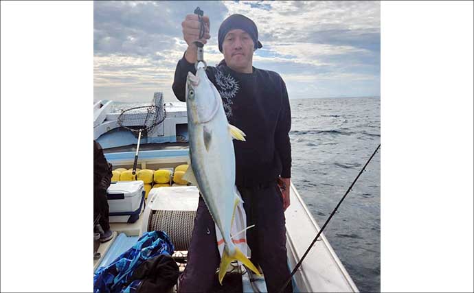 【沖釣り釣果速報】芦屋沖の落とし込み釣りで100cmの大ヒラマサ降臨！船中青物67尾の爆釣劇（福岡）