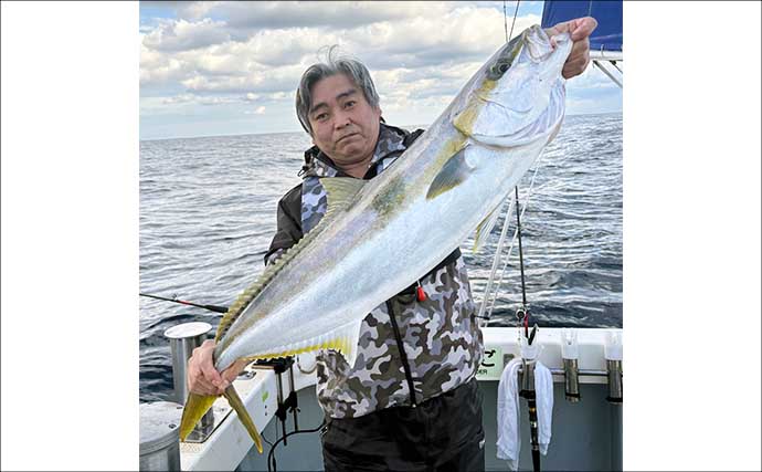 【沖釣り釣果速報】芦屋沖の落とし込み釣りで100cmの大ヒラマサ降臨！船中青物67尾の爆釣劇（福岡）