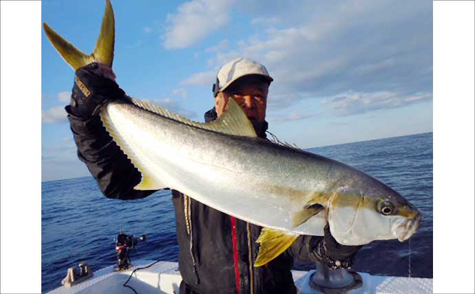 【沖釣り釣果速報】芦屋沖の落とし込み釣りで100cmの大ヒラマサ降臨！船中青物67尾の爆釣劇（福岡）