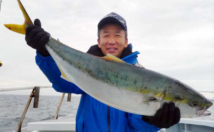 【沖のルアー釣果速報】親子で青物チャレンジ成功！ジギング船でハマチが入れ食い（愛知）