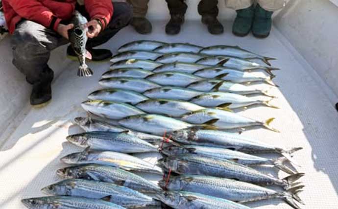 【沖のルアー釣果速報】親子で青物チャレンジ成功！ジギング船でハマチが入れ食い（愛知）