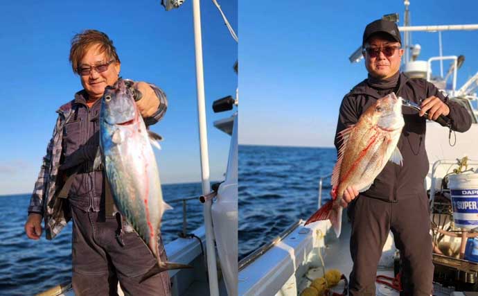 【沖釣り釣果速報】五島灘のジギング・タイラバ船でヤイトガツオ＆ヒラマサ浮上！（長崎・佐賀）