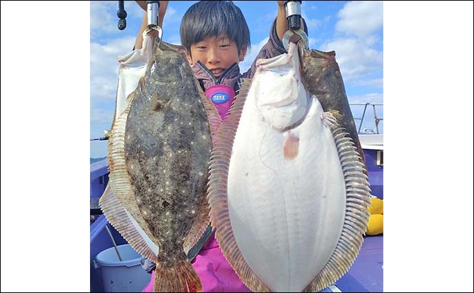 「ヒラメ3kg級が次々浮上！」大原沖の泳がせ釣りで船中26尾の爆釣劇【千葉】