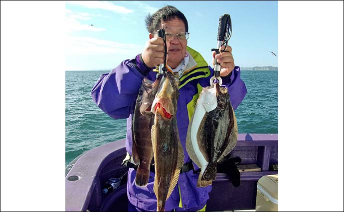 「ヒラメ3kg級が次々浮上！」大原沖の泳がせ釣りで船中26尾の爆釣劇【千葉】
