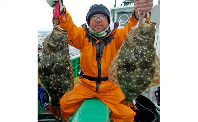 外房・大原の泳がせ釣りで良型ヒラメ続々！【千葉】4〜5kg級ヒットにマハタも登場