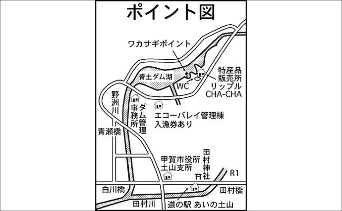 陸から狙う青土ダム湖のワカサギ釣り【滋賀県】本命44匹にスゴモロコ＆シラハエもヒット