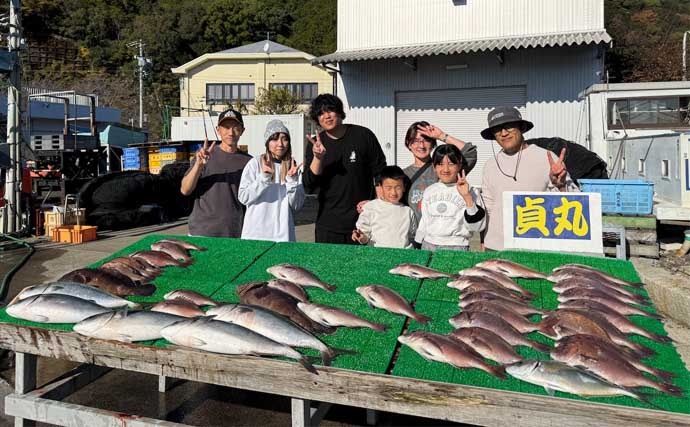 【海上釣り堀釣果速報】少年がワラサ2匹＆大ダイを堂々キャッチ！マダイ7匹も加わり豪華釣果（愛知・三重）