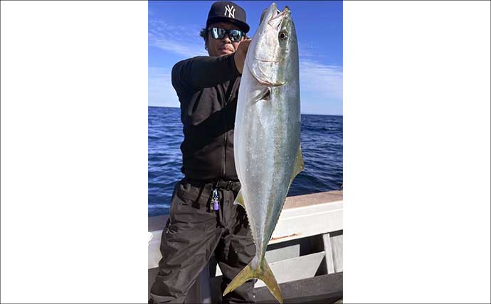 「ズドンと青物襲来！」若狭湾ジギング船で良型ブリ・ヒラマサを好捕【福井】