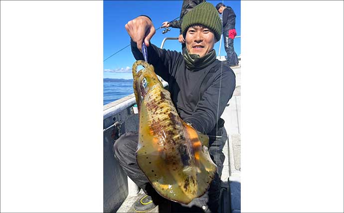 23kg「タネトン」浮上！【速報・沖のルアー釣り】三重沖トンボジギングでビッグヒット
