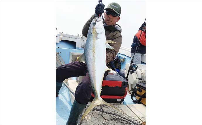 【沖のルアー釣果速報】玄界灘ジギングで11kgの特大ヒラマサ浮上！（福岡）