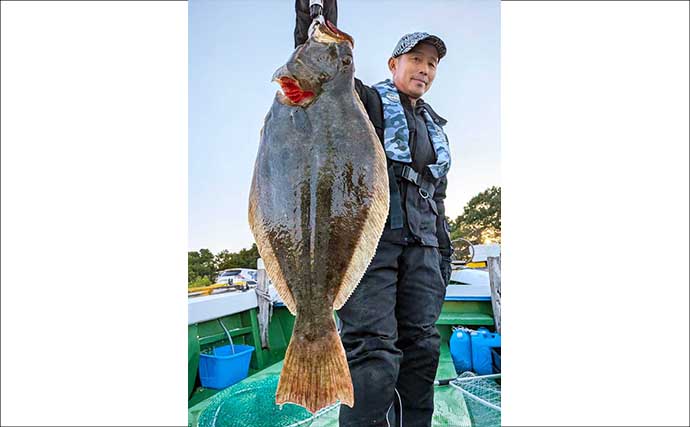 【沖釣り釣果速報】圧巻サイズの大判ヒラメ確保！玄界灘の落とし込み釣りで良型続出（福岡）