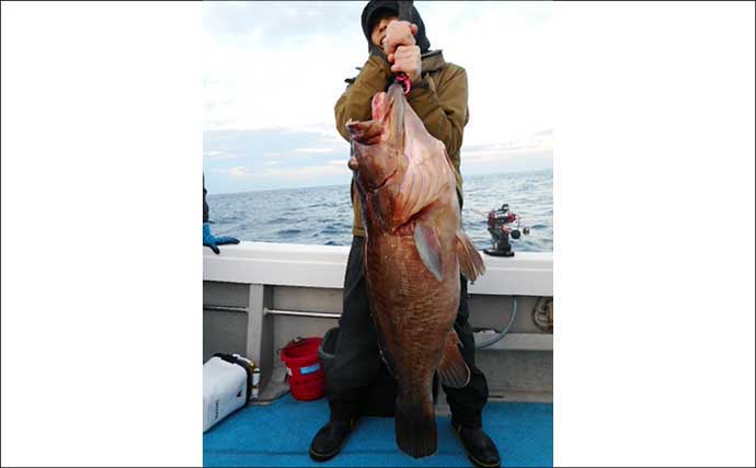 【沖釣り釣果速報】抱えきれない21kgアラ！玄界灘の落とし込み釣りで衝撃の一尾（福岡）