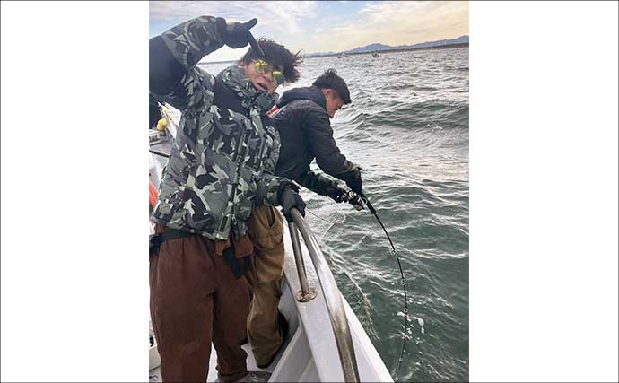 「冬の伊勢湾が熱い！」青物・マダイ・アオリイカの本命3種コンプリート達成