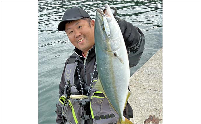 「ブレードジグで青物がドンッ！」大道港のライトショアジギングでショゴ＆ヤズ登場【熊本】