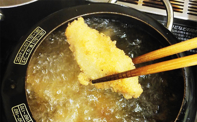 釣魚で作る「食欲増進」レシピ：ボラのみそカツ　ニンニクが味の決め手