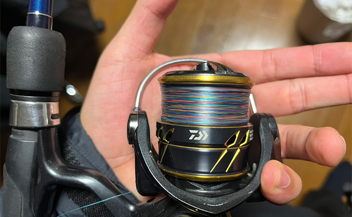 メバリング本格シーズンに向けて準備をしよう　リールへのライン巻替作業を紹介