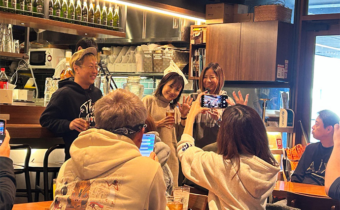 釣り業界のオフ会＆忘年会に参加してみた　釣り場とは異なる雰囲気に緊張？