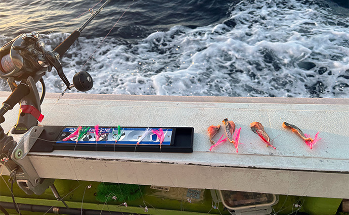 「フラッシャーサビキで赤いダイヤを狙う！」半夜キンメダイ釣りで2ケタ釣果達成【恵津丸】