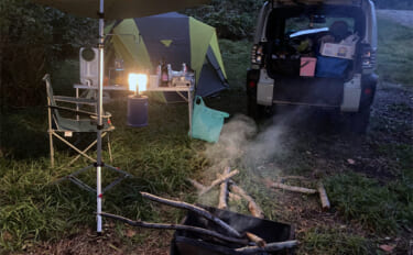 渓流釣りのオフシーズンにオートソロキャンプへ　デジタルデトックスで整う…