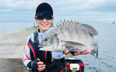 波止フカセ釣り講座に参加してみた【大分】チヌに良型クロにマダイと多彩釣…