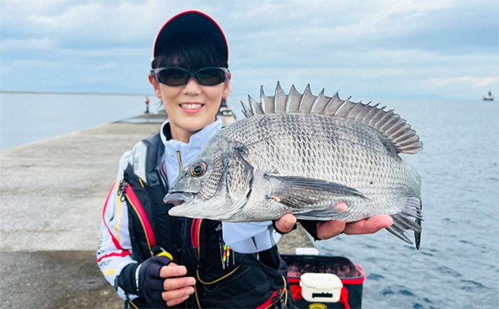 波止フカセ釣り講座に参加してみた【大分】チヌに良型クロにマダイと