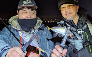 今シーズン絶不調の伊勢湾奥アジングに挑戦【アールホリック号】満月は釣れ…