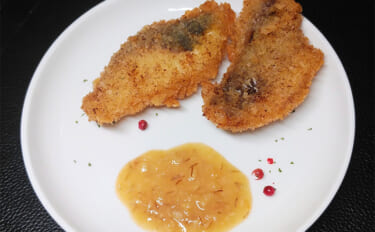 釣魚で作る「食欲増進」レシピ：ボラのみそカツ　ニンニクが味の決め手
