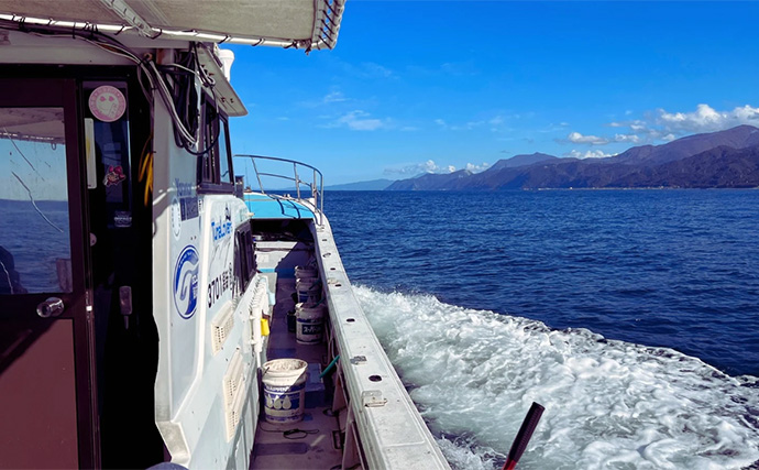 日本海タイラバ＆ティップラン豪華リレー釣りを満喫【新潟】良型マダイに大型アオリイカが浮上！