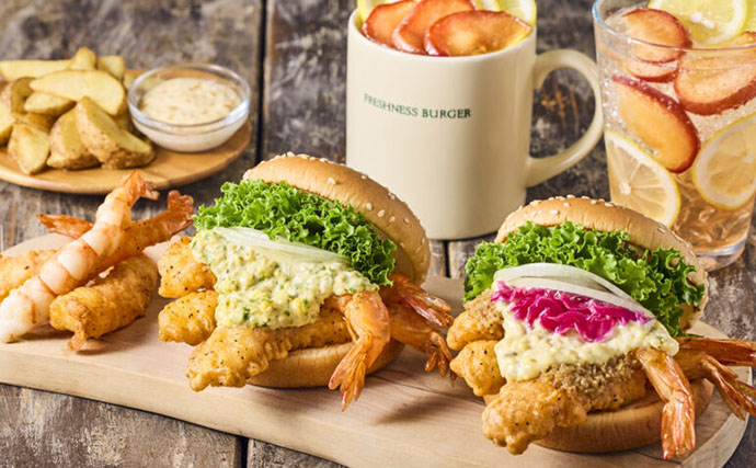 神レベルの旨さ？　期間限定「神の海老バーガー」を食べてみた