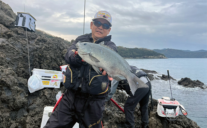 50cm超え筆頭に大型クロ（グレ）乱舞！【大分】一級磯のポテンシャルは圧巻