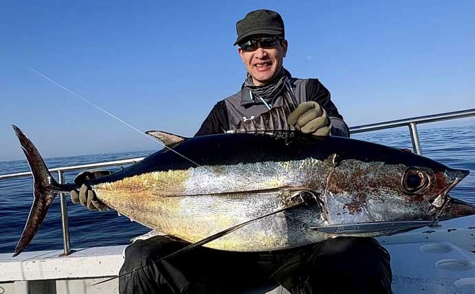 【沖釣り釣果速報】全員1kgアップ達成！ティップランで良型アオリイカ船中11匹（三重）