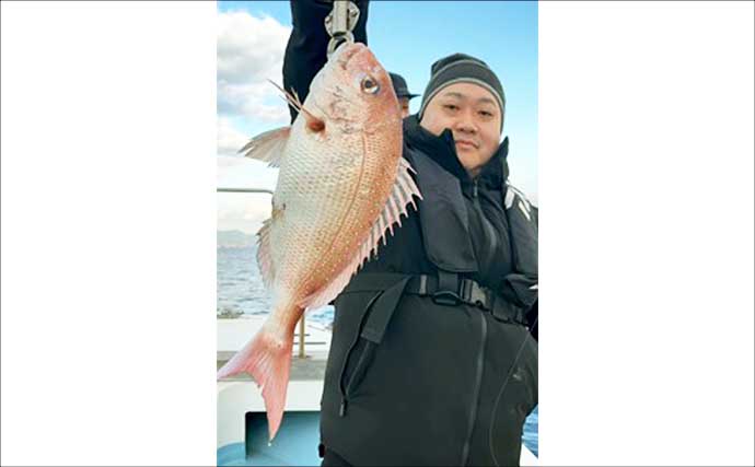 【沖釣り釣果速報】タイラバで2kg級マダイ浮上　五島周辺で魚種豊富（長崎・佐賀）