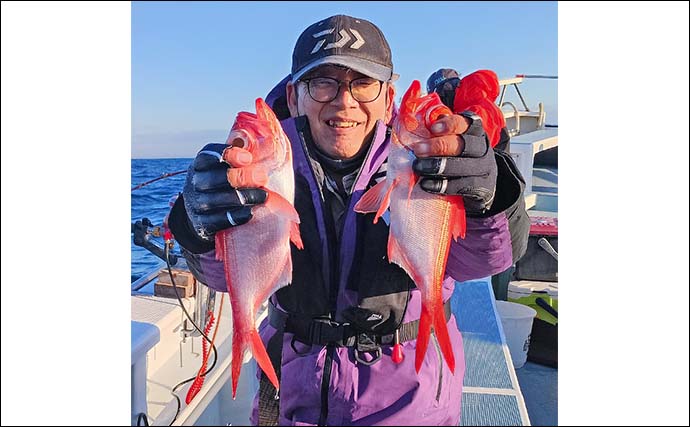 相模湾ライト深場釣りで大型クロムツ11尾がトップ【神奈川】キンメ2尾も交じる好釣果