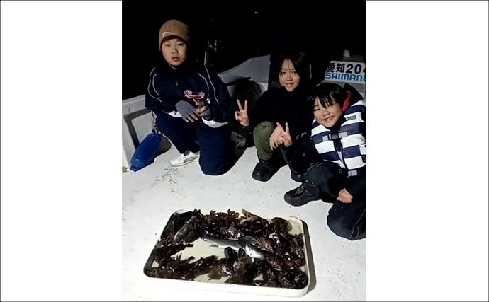 【沖のルアー釣果速報】ナイトロックゲームで良型メバル手中！年明け好スタート（愛知）